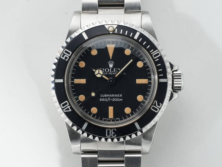 ロレックス サブマリーナー Ref.5513 ステンレススチール ブラック文字盤 中古 89hxn7in