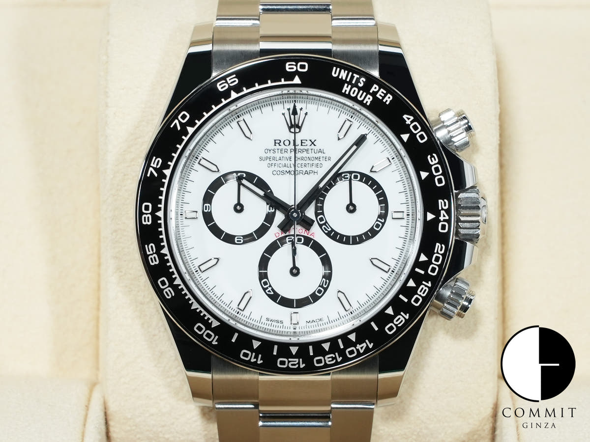 Rolex Daytona Ref. 126500LN Stainless Steel White Dial Unused 56ao5ujr