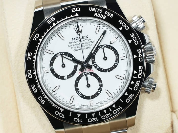 Rolex Daytona Ref. 126500LN Stainless Steel White Dial Unused 56ao5ujr