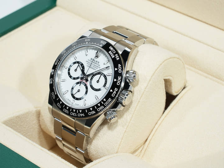 Rolex Daytona Ref. 126500LN Stainless Steel White Dial Unused 56ao5ujr