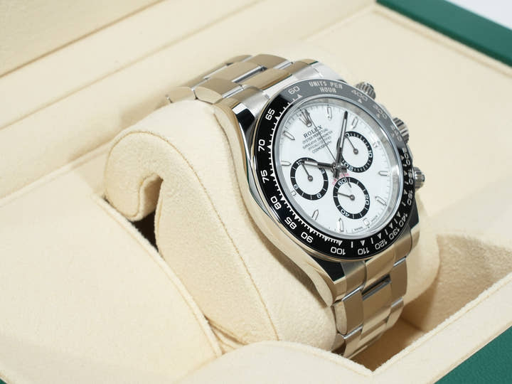 Rolex Daytona Ref. 126500LN Stainless Steel White Dial Unused 56ao5ujr