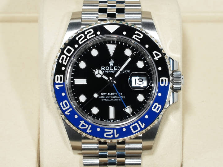 ロレックス GMTマスターII Ref.126710BLNR ステンレススチール ブラック文字盤 ジュビリーブレスレット 未使用 iz8ciuht