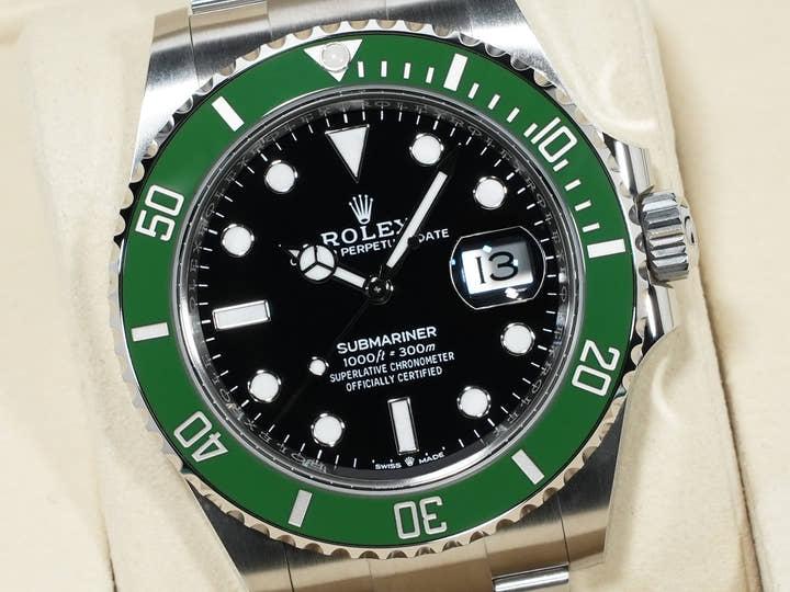 ロレックス サブマリーナー デイト Ref.126610LV ステンレススチール ブラック文字盤 未使用 mcsdo6wh