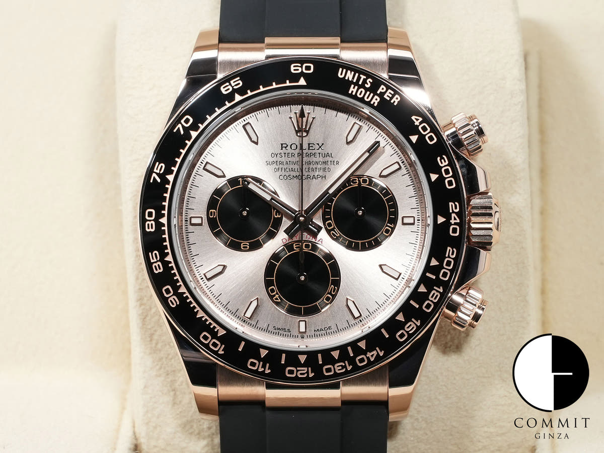 ロレックス デイトナ Ref.126515LN エバーローズゴールド サンダストxブライトブラック文字盤 美品 fsm84p2w