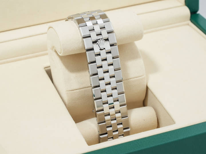 ロレックス ランドドゥエラー Ref.127334 ステンレススチール/ホワイトゴールド ホワイト文字盤 ジュビリーブレスレット 未使用 h9fa3r53