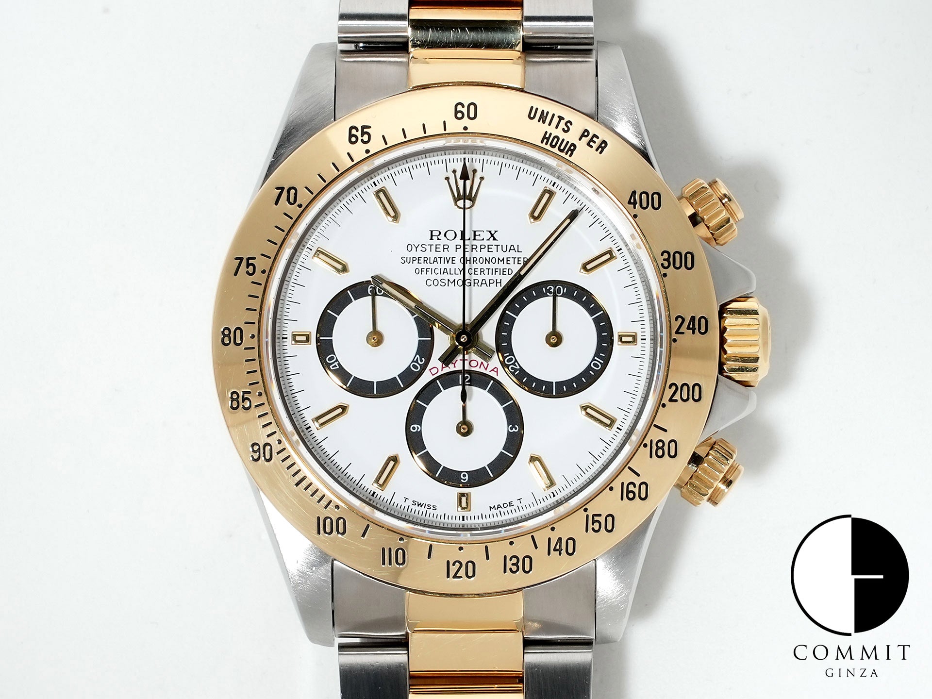 コミット銀座のデイトナを見る