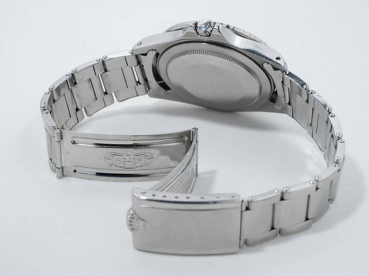 ロレックス GMTマスター Ref.1675 ステンレススチール ブラック文字盤 オイスターブレスレット 中古 nn56qkee