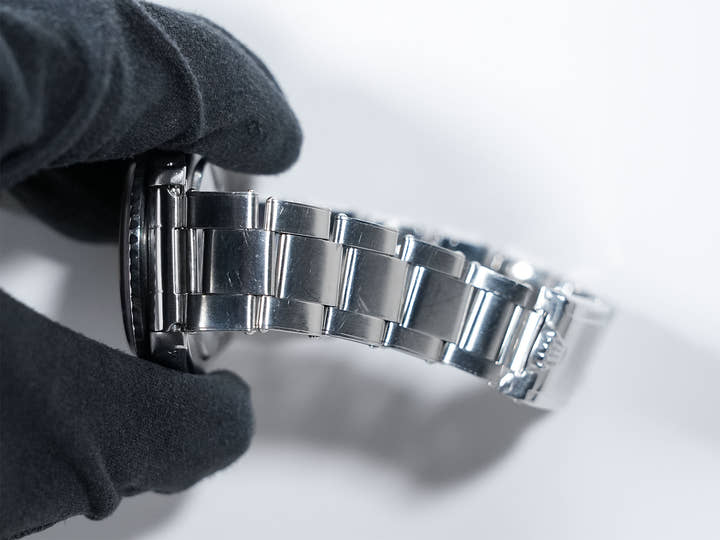 ロレックス GMTマスター Ref.1675 ステンレススチール ブラック文字盤 オイスターブレスレット 中古 nn56qkee