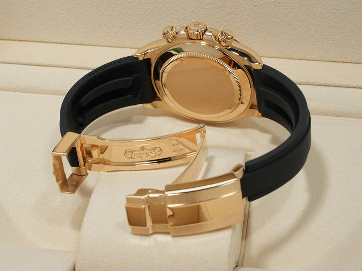 ロレックス デイトナ Ref.116518LNG イエローゴールド シャンパンx8Pダイヤ文字盤 美中古 8g9cu8n4