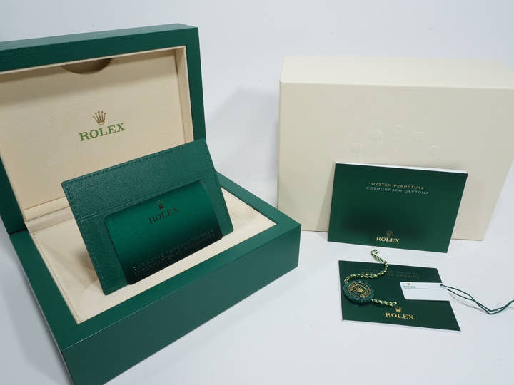 ロレックス デイトナ Ref.126518LN イエローゴールド ターコイズブルー文字盤 未使用 mu9it6bz