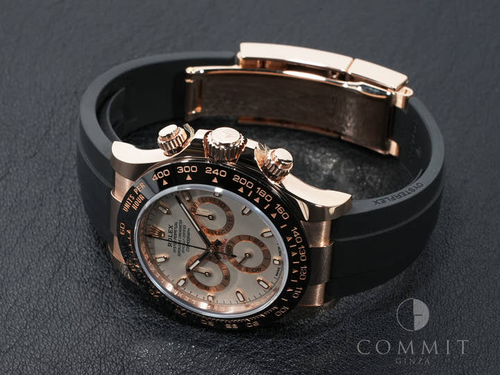 ロレックス デイトナ Ref.116515LN エバーローズゴールド アイボリー文字盤 中古 63th5ry4