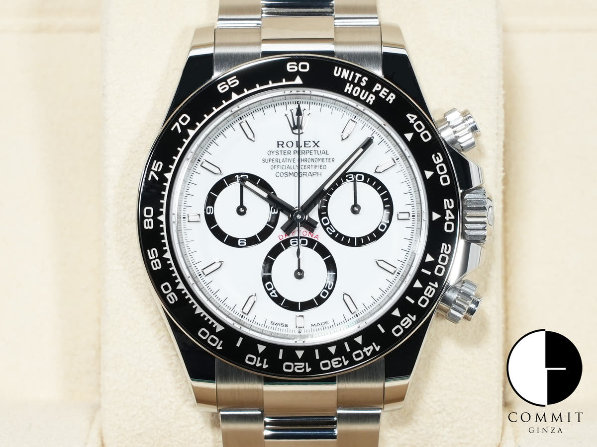 ロレックス デイトナ Ref.126500LN ステンレススチール ホワイト文字盤 中古 dheegd4x