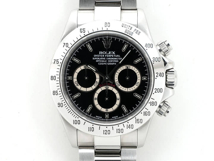 Rolex Daytona El Primero Ref. 16520 Stainless Steel Black Dial Pre-owned nqf7t42c