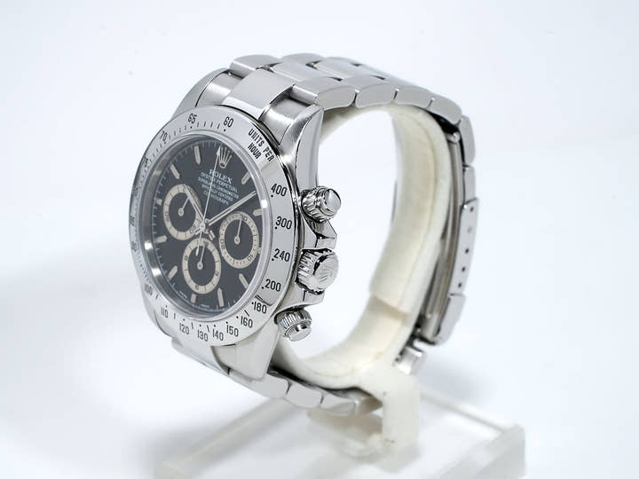 Rolex Daytona El Primero Ref. 16520 Stainless Steel Black Dial Pre-owned nqf7t42c