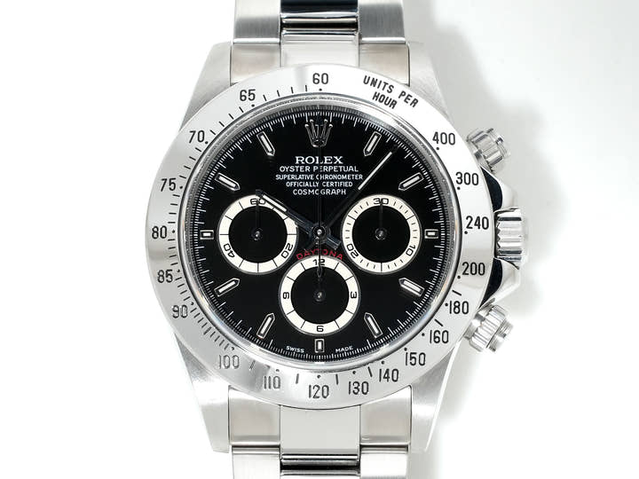 Rolex Daytona El Primero Ref. 16520 Stainless Steel Black Dial Excellent Condition bu4pc463