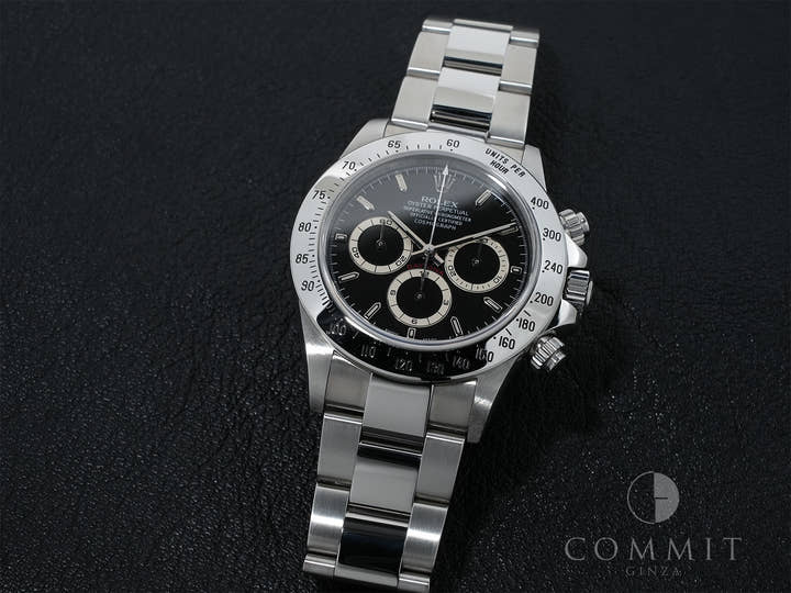 Rolex Daytona El Primero Ref. 16520 Stainless Steel Black Dial Excellent Condition bu4pc463