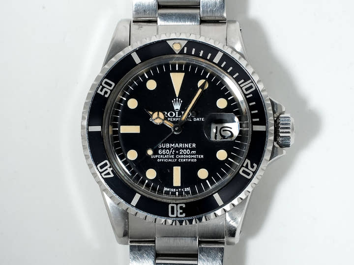 ロレックス サブマリーナー デイト Ref.1680 ステンレススチール ブラック文字盤 中古 i9idazs4