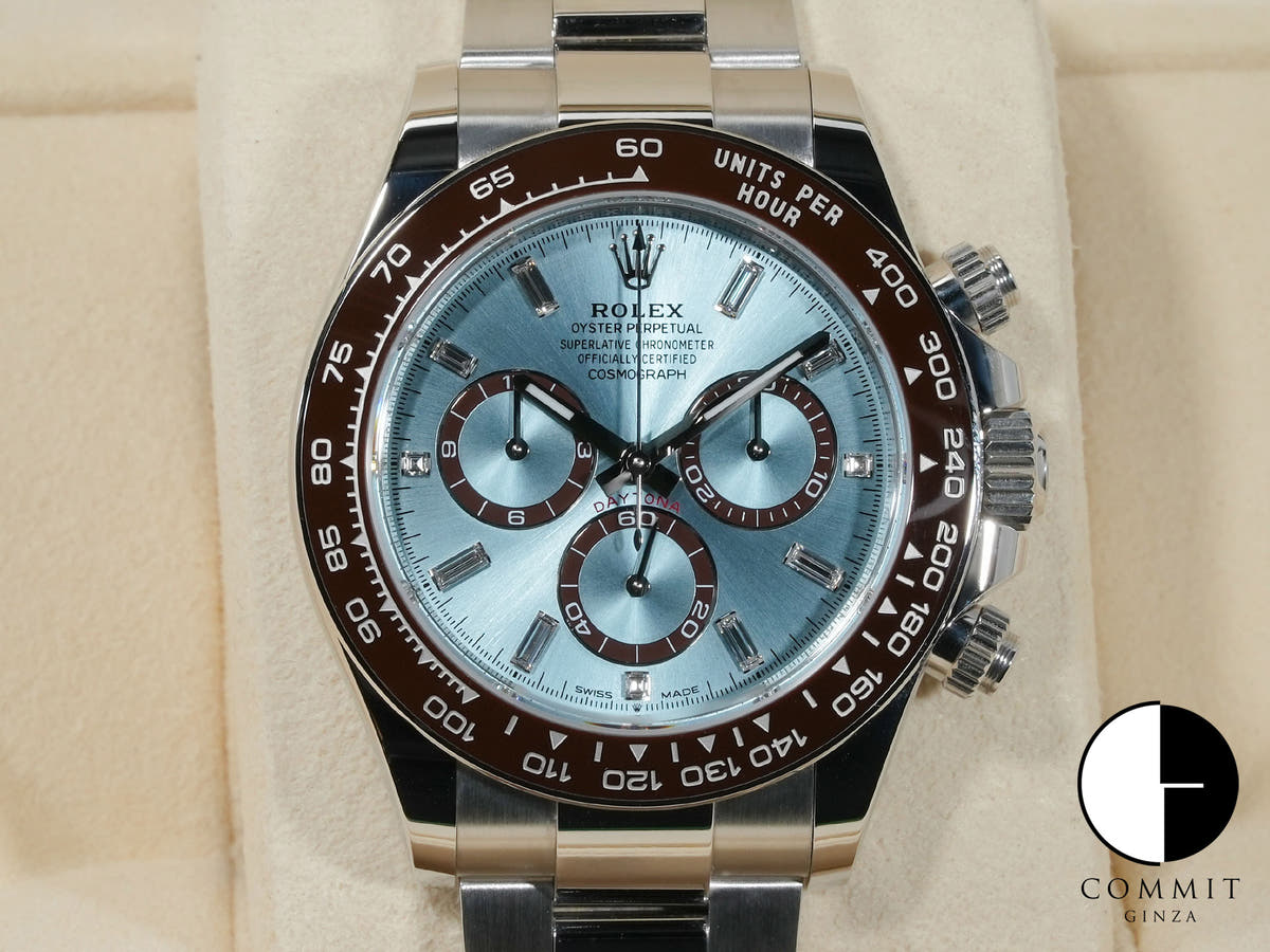 ロレックス デイトナ Ref.126506A プラチナ アイスブルーx11Pダイヤ文字盤 未使用 uwrqny5a