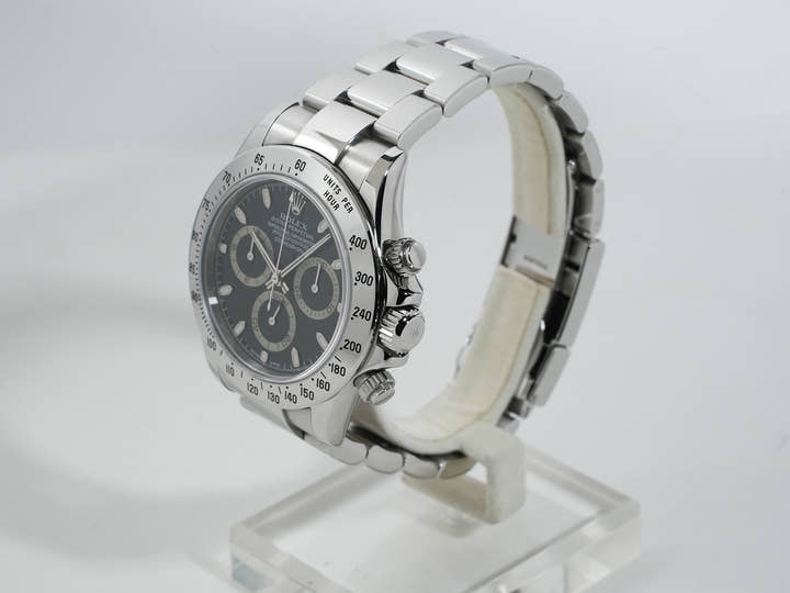 ロレックス デイトナ Ref.116520 ステンレススチール ブラック文字盤 中古 wf2dtxjf