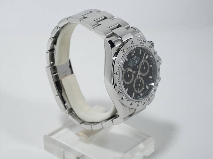 ロレックス デイトナ Ref.116520 ステンレススチール ブラック文字盤 中古 wf2dtxjf