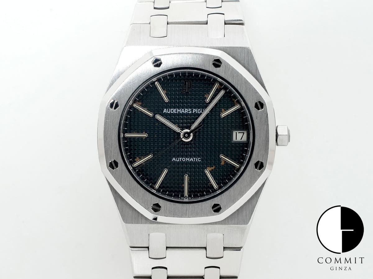 オーデマピゲ ロイヤルオーク Ref.14100ST.OO.0477ST.01 ステンレススチール ブラック文字盤 中古 xgomb77f