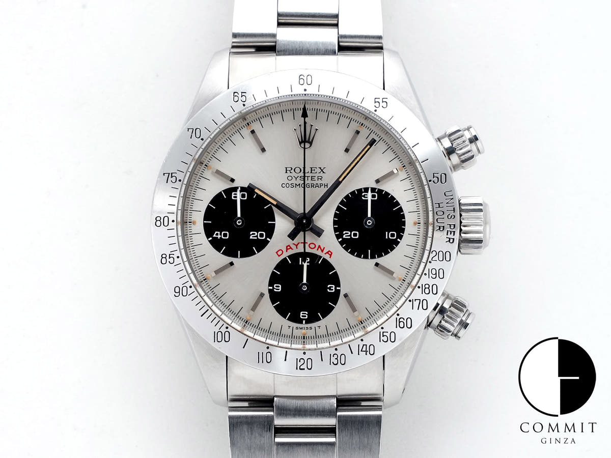 ロレックス デイトナ Ref.6265 ステンレススチール シルバー文字盤 中古 KJ0M35A1