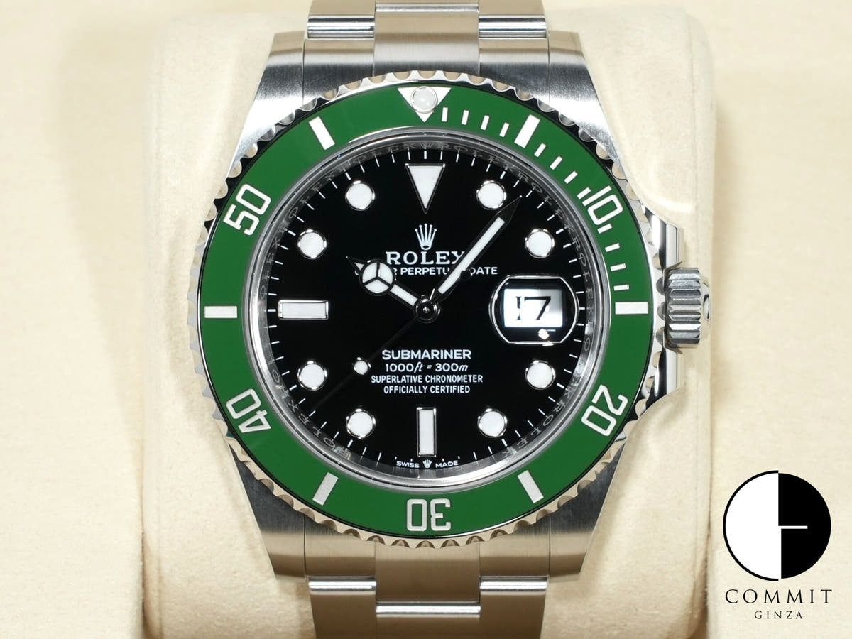 ロレックス サブマリーナー デイト Ref.126610LV ステンレススチール ブラック文字盤 未使用 yitik64c