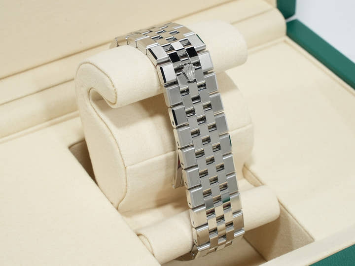 ロレックス ランドドゥエラー Ref.127334 ステンレススチール/ホワイトゴールド ホワイト文字盤 ジュビリーブレスレット 未使用 spa89wt9