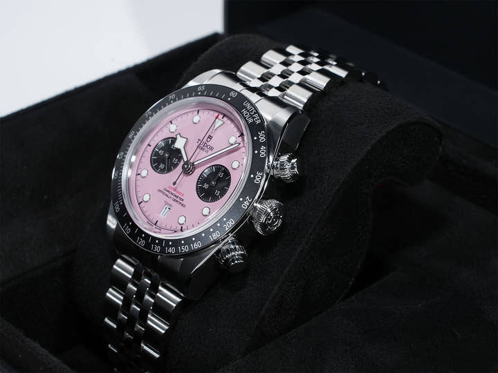 チューダー(チュードル) ブラックベイ クロノ Ref.79360N ステンレススチール ピンク文字盤 未使用 ztep6rqt