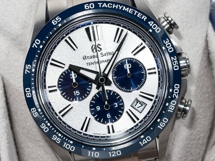 グランドセイコー エボリューション 9 テンタグラフ Ref.SLGC011 ブライトチタン シルバー文字盤 未使用 ajo3c5jt