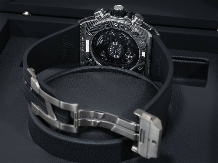 ウブロ ビッグバン ウニコ グルメ Ref.441.DS.1170.NR.GAS22 ダマスカス鋼 スケルトン文字盤 未使用 5ksesph3