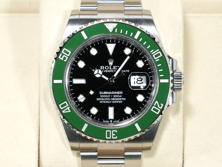 ロレックス サブマリーナー デイト Ref.126610LV ステンレススチール ブラック文字盤 未使用 3wf4mjbz