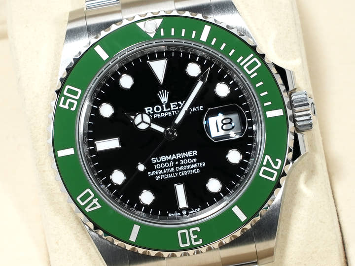 ロレックス サブマリーナー デイト Ref.126610LV ステンレススチール ブラック文字盤 未使用 3rzihepa