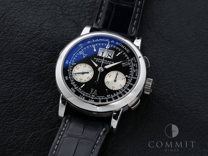 A.ランゲ&ゾーネ ダトグラフ Ref.403.035 プラチナ ブラック文字盤 中古 6i9rk3ra