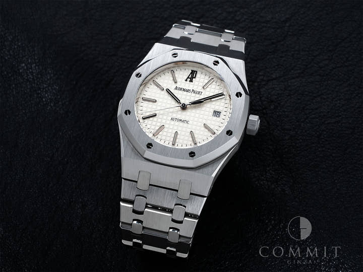 オーデマピゲ ロイヤルオーク Ref.15300ST.OO.1220ST.01 ステンレススチール シルバー文字盤 美品 cpn4jdcs