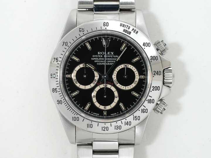 Rolex Daytona El Primero Ref. 16520 Stainless Steel Black Dial Pre-owned 6odnnmc7