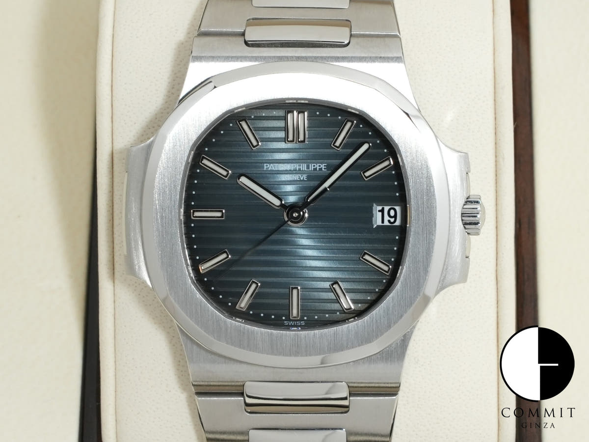パテックフィリップ ノーチラス Ref.5800/1A-001 ステンレススチール ブルー文字盤 中古 qgqii2ox