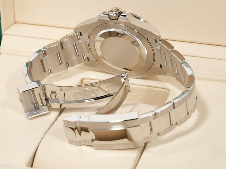 Rolex GMT-Master II Ref. 126710BLNR Stainless Steel Black Dial Oyster Bracelet Unused cvayy4rz