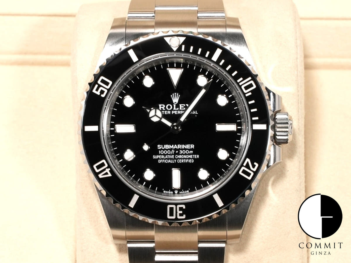 Rolex Submariner No Date Ref. 124060 Stainless Steel Black Dial Unused jqkc2jj9