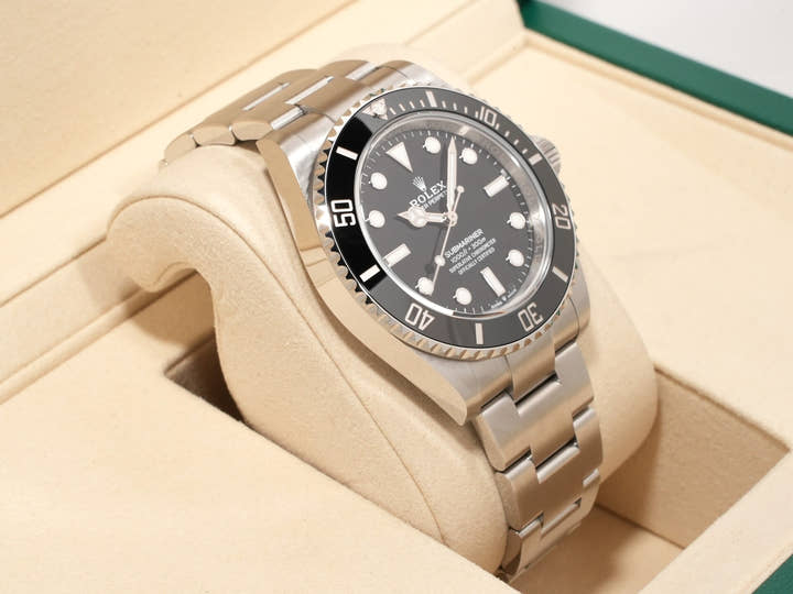 Rolex Submariner No Date Ref. 124060 Stainless Steel Black Dial Unused jqkc2jj9