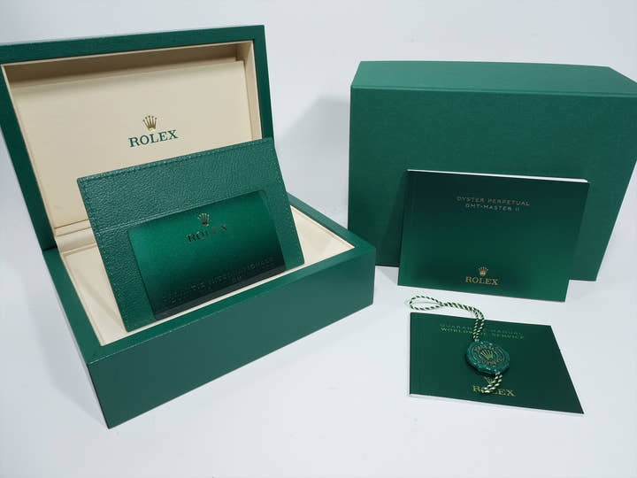 Rolex GMT-Master II Ref. 126720VTNR Stainless Steel Black Dial Oyster Bracelet Unused isbbigxm