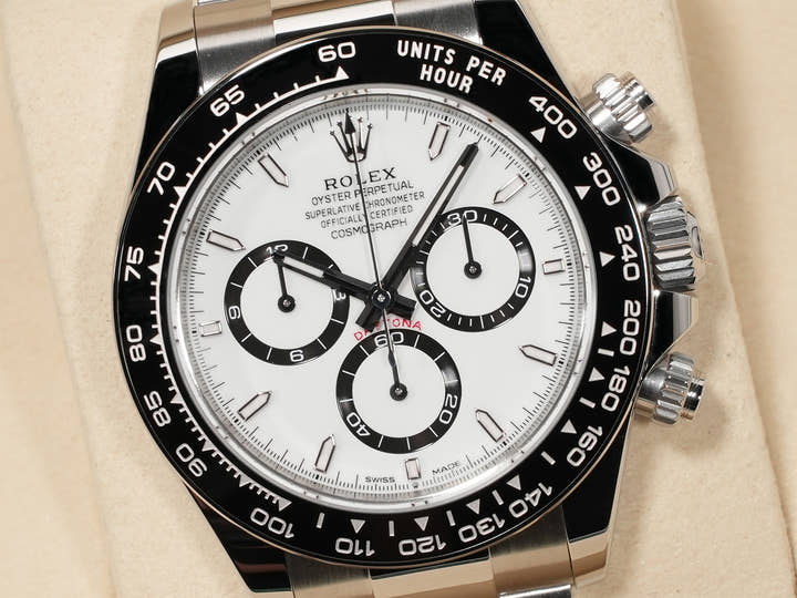 Rolex Daytona Ref. 126500LN Stainless Steel White Dial Unused icjy6uyt