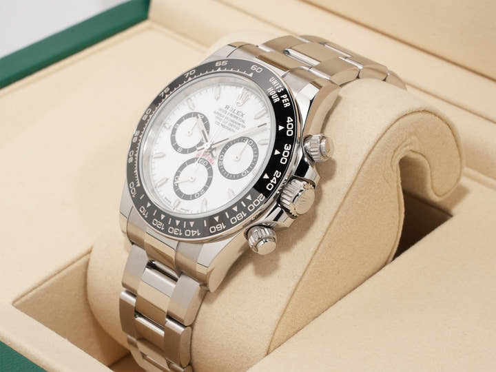 Rolex Daytona Ref. 126500LN Stainless Steel White Dial Unused icjy6uyt