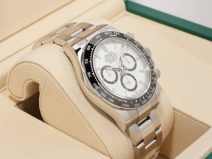 Rolex Daytona Ref. 126500LN Stainless Steel White Dial Unused icjy6uyt