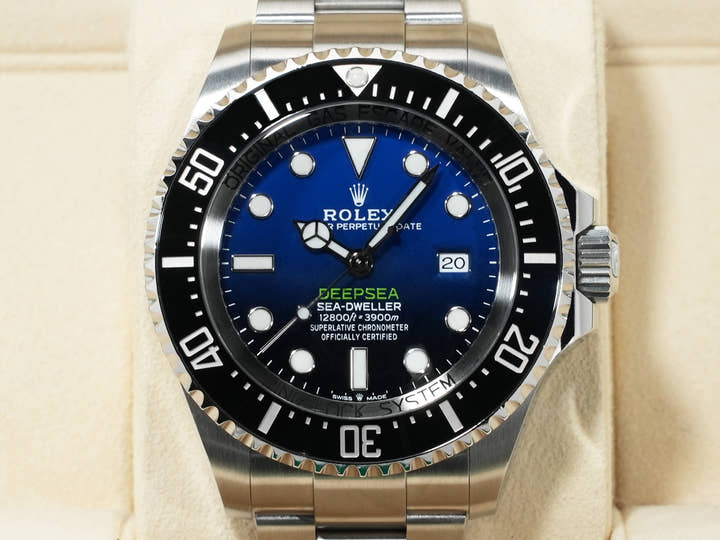 Rolex Sea-Dweller Deepsea Ref. 126660 Stainless Steel D-Blue Dial Excellent Condition m5bqdbwg