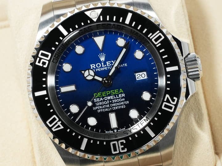 Rolex Sea-Dweller Deepsea Ref. 126660 Stainless Steel D-Blue Dial Excellent Condition m5bqdbwg
