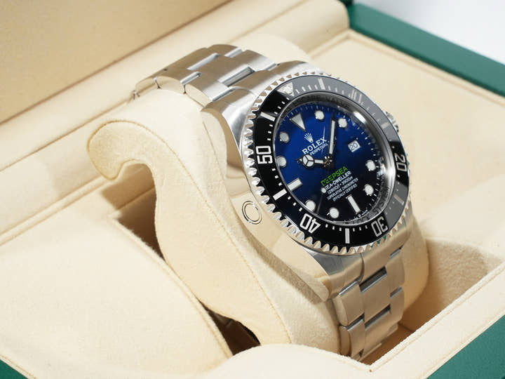 Rolex Sea-Dweller Deepsea Ref. 126660 Stainless Steel D-Blue Dial Excellent Condition m5bqdbwg