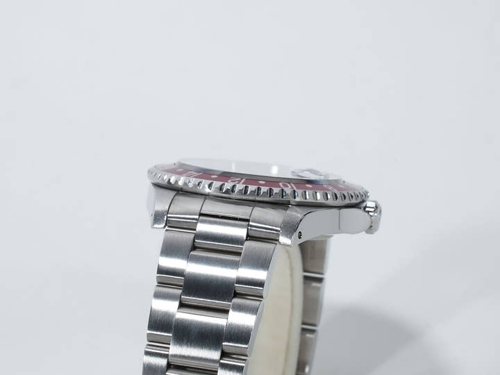 Rolex GMT-Master Ref. 16700 Stainless Steel Black Dial Oyster Bracelet Pre-owned b4xgf37w