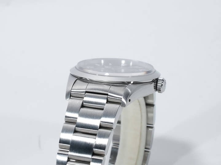 Pre-owned Rolex Explorer I Ref. 14270 Stainless Steel Black Dial Oyster Bracelet 9dhbwgie