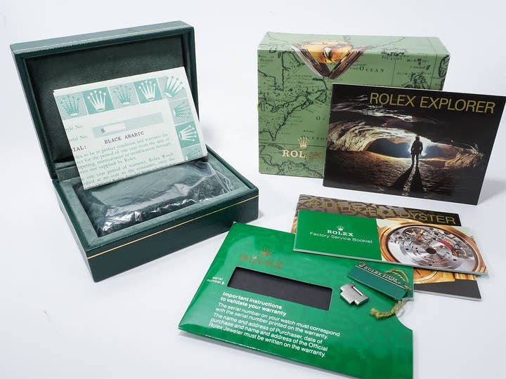 Pre-owned Rolex Explorer I Ref. 14270 Stainless Steel Black Dial Oyster Bracelet 9dhbwgie